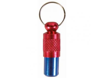 Metal dog directory, red-blue