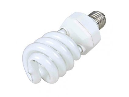 Bird lamp, light spectrum UVA, UVB radiation 23 W (RP 2.10 CZK)