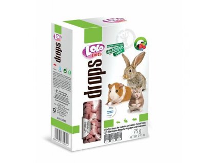 LOLO Fruchttropfen für Nagetiere 75 g