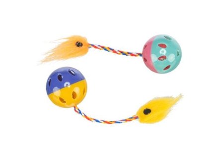 Minge zdrănitoare cu coadă 4 cm (2 buc)