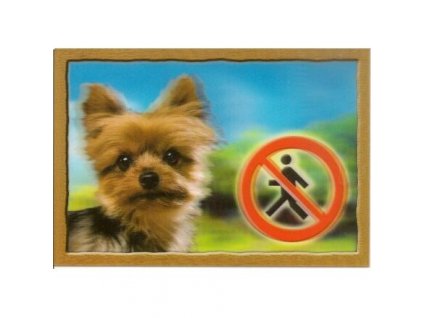 3D-Hundemarke, Yorkshire Terrier