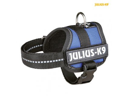 Julius-K9 silový postroj Baby 2/XS-S 33-45 cm, - modrá