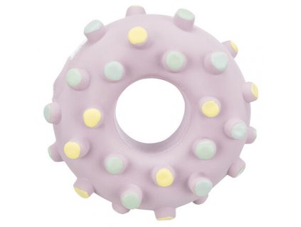 JUNIOR Mini latex donut with spikes 8 cm
