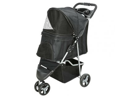 Stroller with quick folding function 47x100x80cm, up to 11kg, black