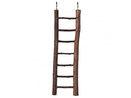 Natural Living wooden ladder natural wood