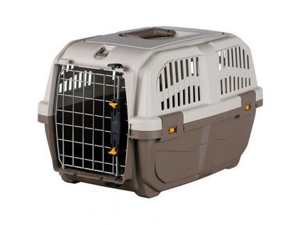 Skrzynia transportowa SKUDO 1, XS, 30x32x49 cm, ciemnoszara/piaskowa (maks. 12 kg)