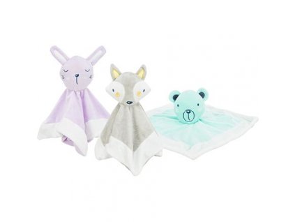 JUNIOR snuggler - plush pet, square with plush head