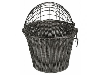 Koszyk transportowy na kierownicę, 44 x 34 x 41 cm, antracytowy (maks. 5 kg)