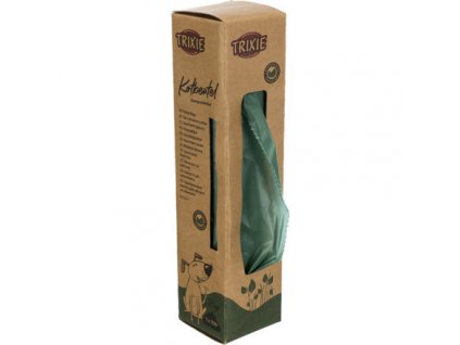 Excrement bags, compostable, green