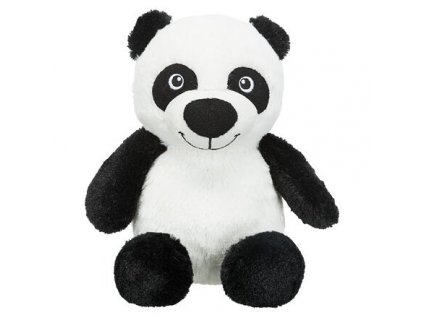 Panda, plyšová hračka pro psy, se zvukem, 26 cm