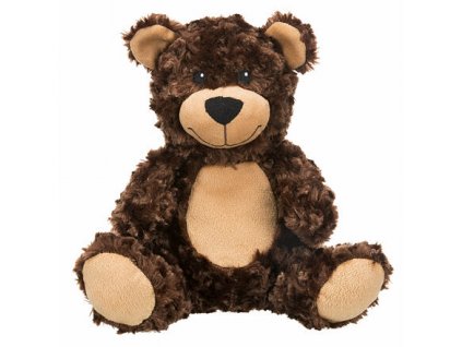 Medvěd, plyšová hračka pro psy, se zvukem, 27 cm - DOPRODEJ