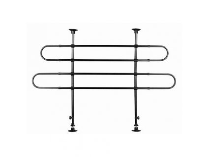 Mříž do náklad. prostoru auta 2díly šíř.85-140cm, v.75-110cm