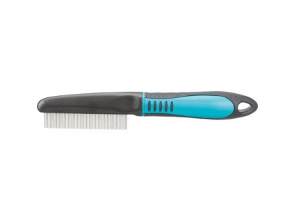 Medium-thick comb with non-slip handle 22 cm
