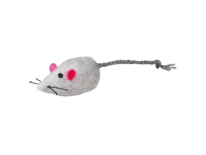 Mini - Mouse, bal. 160 ks bílá, šedá myš 5 cm