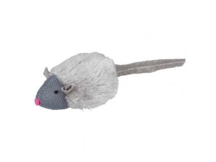 Mouse cu microcip cu sunet, catnip 6 cm (RP 0,90 CZK)