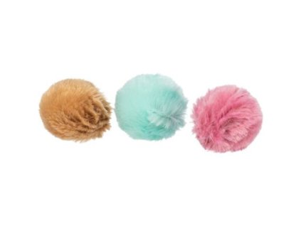 Fur ball with catnip