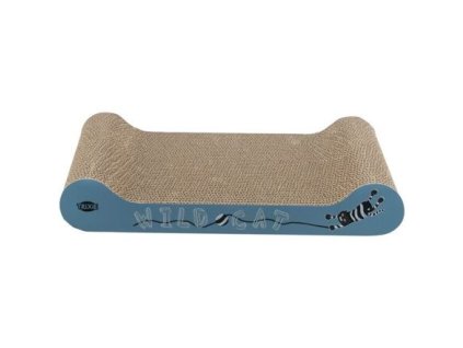 WILD CAT scratching board 41x7x24 cm blue