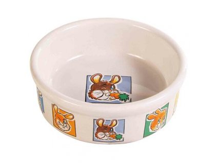 Keramická miska motiv králík 240 ml / ø 11 cm - DOPRODEJ