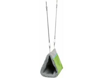 Plush hanging cave for hamsters 9x16x12 cm
