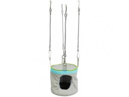 Rustling cave for hamsters, to hang in a cage 10x9 cm
