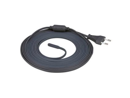 Topný kabel, silicon, jednošňůrový 15 W/3,50 m (RP 2,90 Kč)