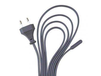 Topný kabel, silicon, jednošňůrový 50 W/7 m (RP 2,90 Kč)