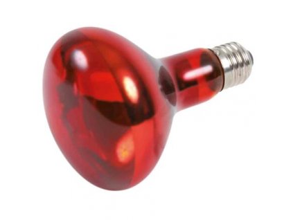 Infrared Heat Spot-Lamp red (RP 2,10 Kč) (Velikost žárovky tvar R80, ø 80 ×108 mm, výkon 100 W)