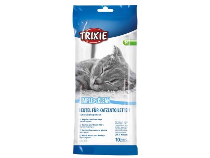Sáčky pro kočičí WC, 10ks (Velikost sáčků do kočičího WC M: pro WC do 37 x 48 cm)
