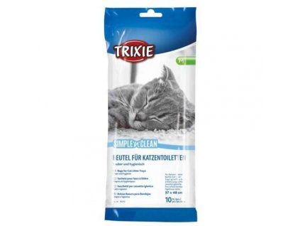 Sáčky pro kočičí WC, 10ks (Velikost sáčků do kočičího WC M: pro WC do 37 x 48 cm)
