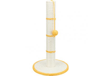 Sisalové škrabadlo s míčem (Velikost škrabadla s míčem základna: ø 35 cm, sloupek: ø 9 cm, výška: 62 cm)
