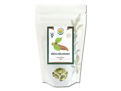 Breza bielokorá list