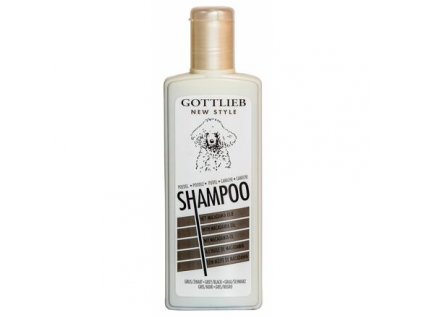 Gottlieb Pudel šampon 300ml-pro černé pudly s makadam.olejem