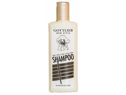 Gottlieb Poodle shampoo 300ml - for white poodles with macadamia oil