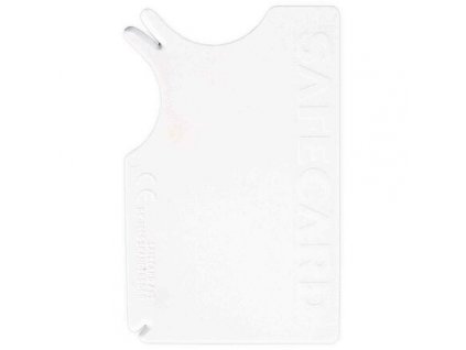 SAFECARD - plastová karta na vytahování klíšťat 8x5 cm