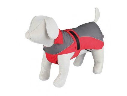 Raincoat Lorient grey/red