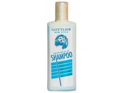 Sampon Gottlieb Blue 300ml - albire cu ulei de macadamia