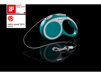 Flexi Vario XS 3 m cablu, max. 8 kg, maro - REDUCERE
