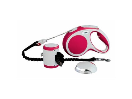 Vario SET M šňůra 5 m, max 20 kg sada s příslušenstvím, červená - DOPRODEJ (RP 2,10 Kč)