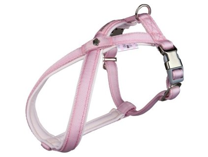 Postroj Softline DOG PRINCESS SM 40-66 cm/20 mm, ružový - DOPREDAJ