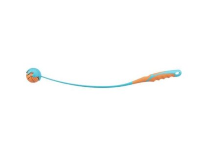 Catapult rubber handle with mechanical ball TRIXIE