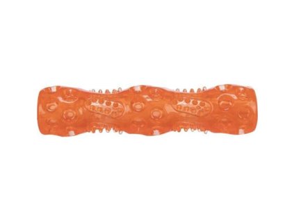 Házecí tyč se zvukem, termoplastická guma (TPR) robustní (Velikost házecí tyče 18 cm, barva oranžová)