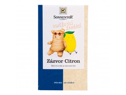 Čaj Zázvor citron 32,4 g BIO SONNENTOR