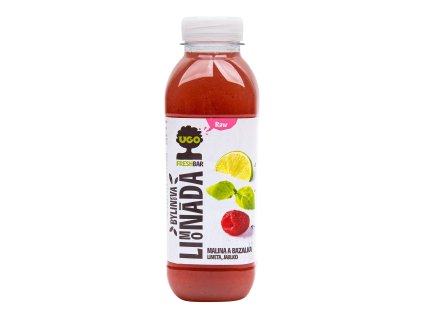 Raspberry and basil lemonade 500 ml UGO