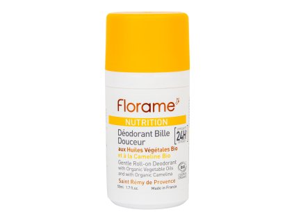 Natürliches Roll-on-Deodorant 24h-Effekt Nutrition 50 ml BIO FLORAME