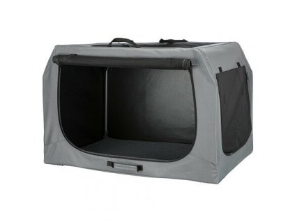 Skládací cestovní box EASY, šedý (Velikost cestovního boxu EASY M-L: 95 x 63 x 69 cm)