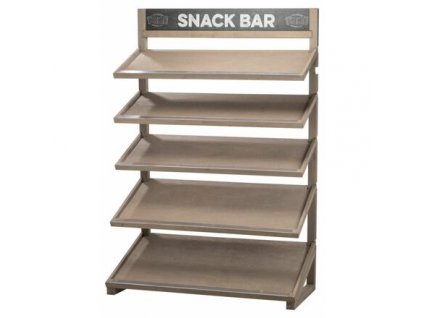 Policový Snack Bar, XL : 127 x 185 x 59 cm