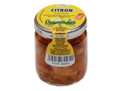 Gerösteter Tee Zitrone mit Ingwer 60ml
