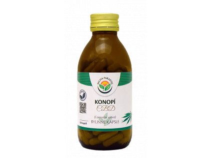 Hemp CBD - Cannabis sativa capsules 120 pcs