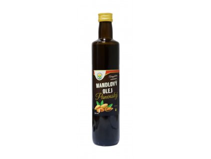 Mandlový olej 100% - lisovaný za studena 500 ml  + Při koupi 12 a více kusů 3% Sleva