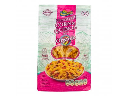 Corn-quinoa fusilli pasta 400 g BIO SAMMILLS